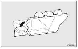 Mitsubishi Lancer: Making a luggage compartment. 